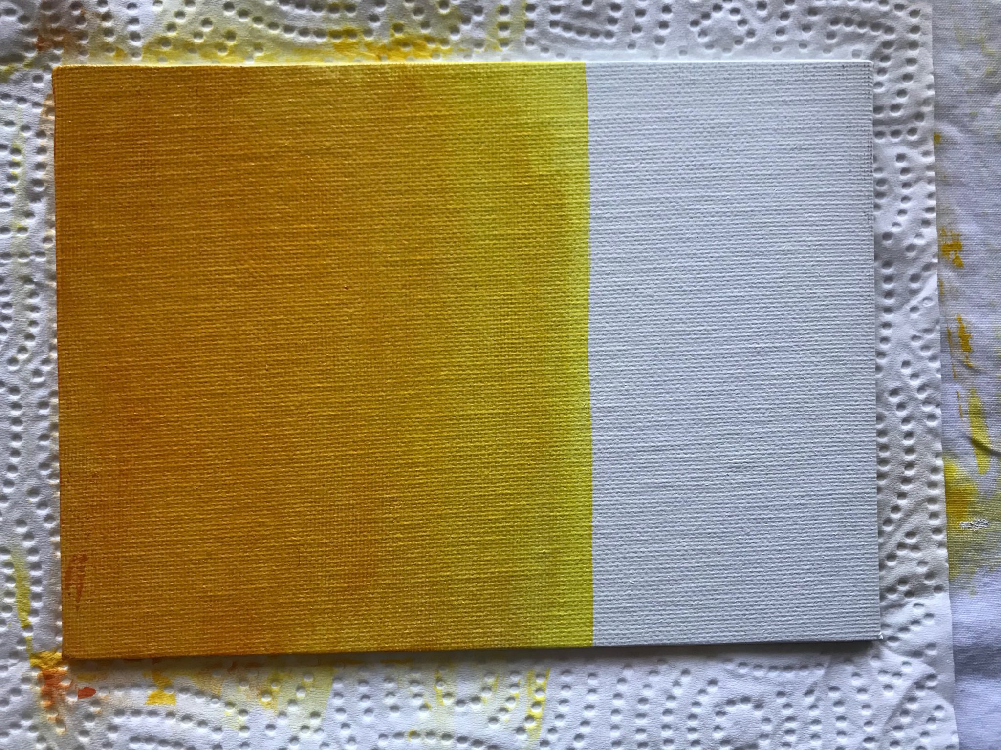 Dégradé en utilisant la méthode des glacis