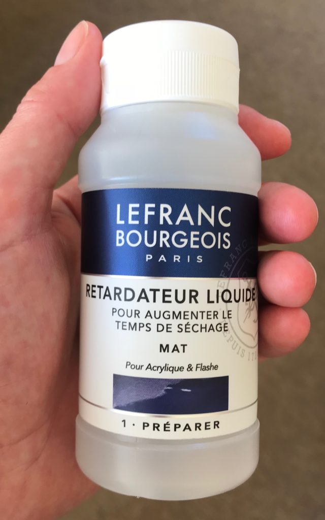 Retardateur de séchage pour acrylique