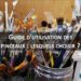 Guide d'utilisation des pinceaux
