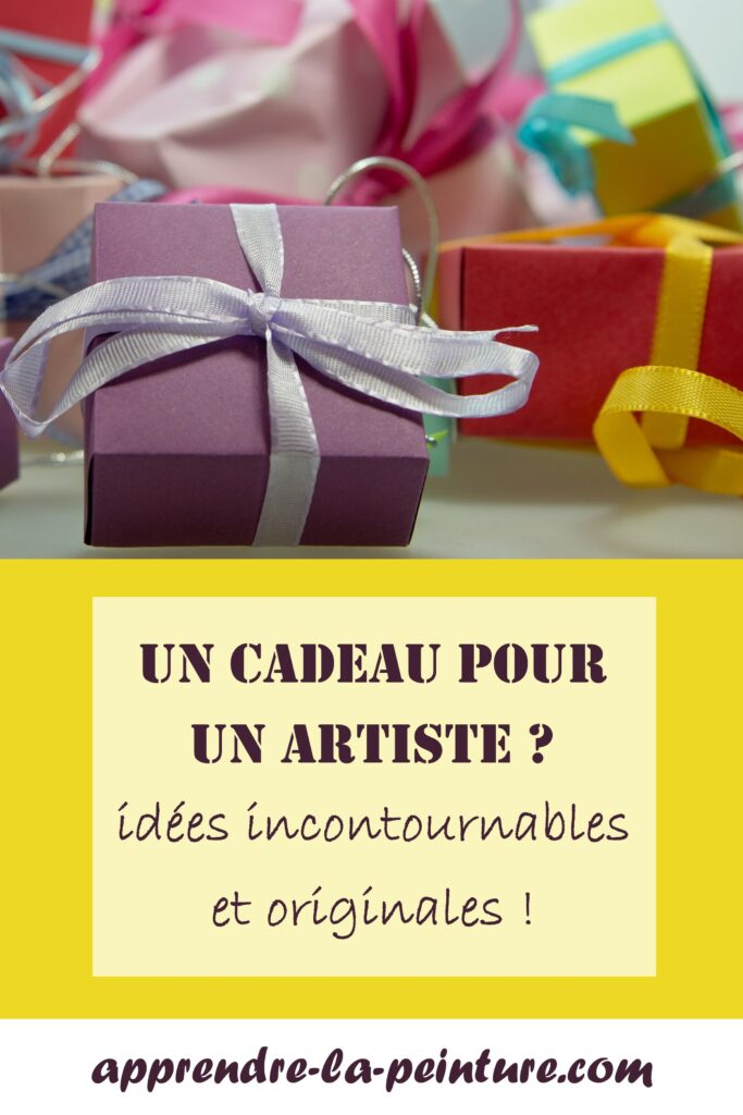 Cadeau pour artiste peintre : idées incontournables et originales