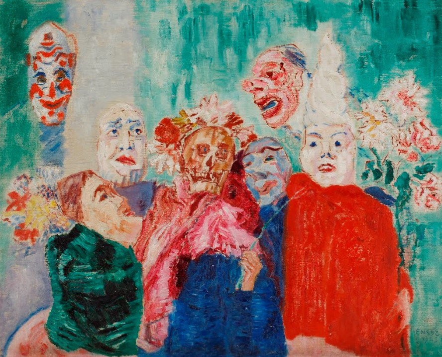 Peinture Gouache Expressionniste Des Années 1950 - Sur Papier - Personnage - Non Signé